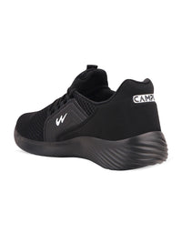 Thumbnail for Campus Men Black Mesh Running Shoes