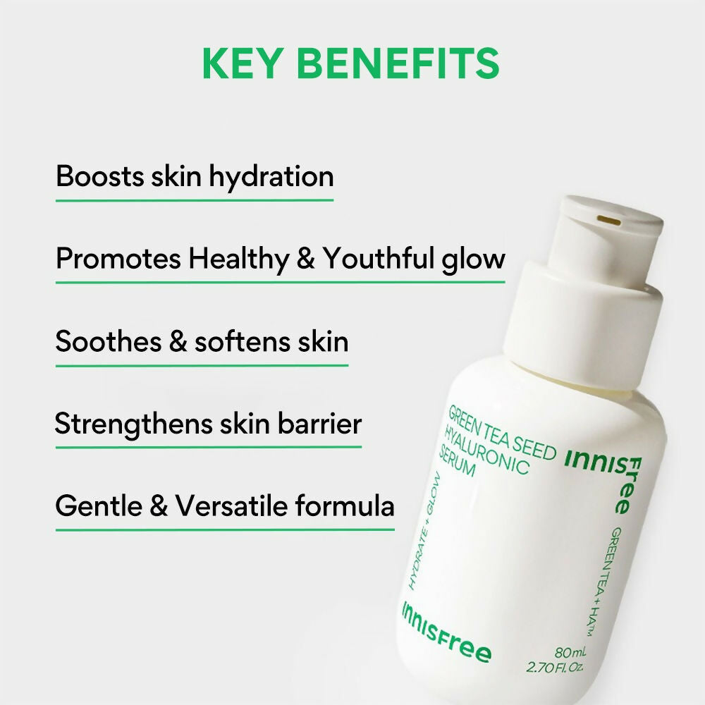 Innisfree CSMS Combo - Cleanser, Serum, Moisturizer & Sunscreen - Distacart