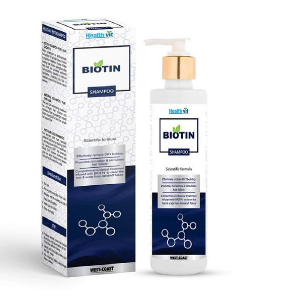 Healthvit Biotin Hair Growth Shampoo - Distacart