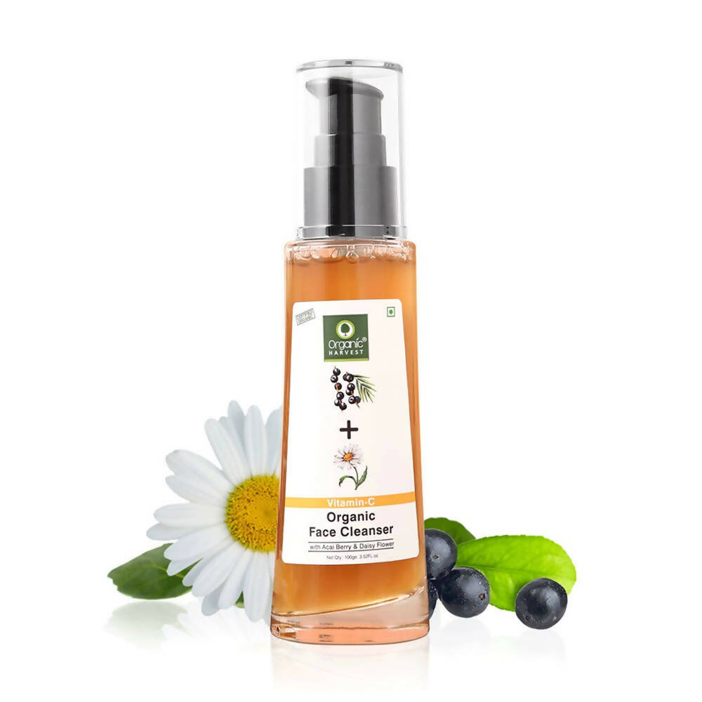 Organic Harvest Vitamin C Organic Face Cleanser - Distacart