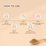 Thumbnail for Clensta Multani Mitti Acne Control Face Mask - Distacart