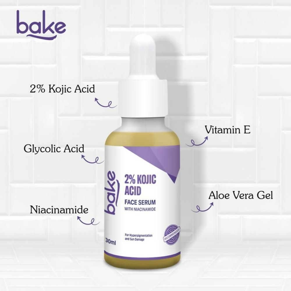 Bake 2% Kojic Acid Face Serum With Niacinamide - Distacart