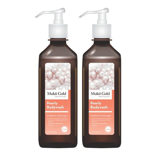Axiom Mukti Gold Pearly Body Wash
