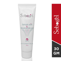 Thumbnail for Sebogel Salicylic Acid & Nicotinamide Gel for Pimples and Oily Skin - Distacart