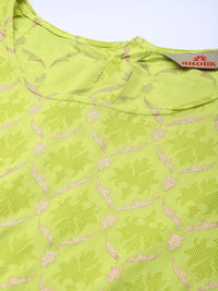 Thumbnail for Anouk Ethnic Motifs Printed Regular Kurta with Trousers - Distacart