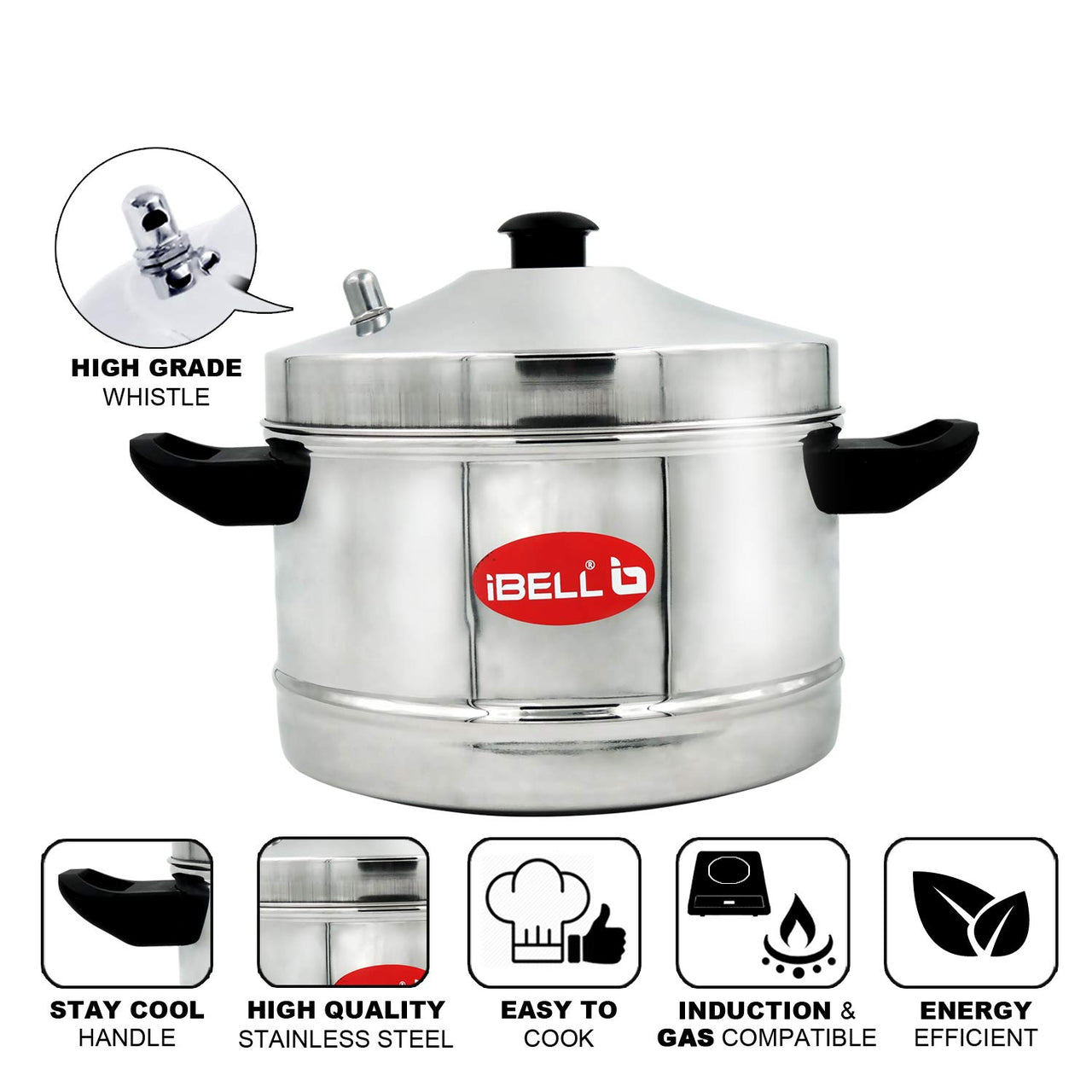 Stainless Steel Idly Cooker With 4 Idly Plates - Distacart