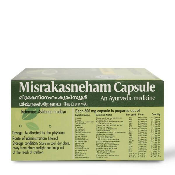 AVP Ayurveda Misrakasneham Capsules - Distacart