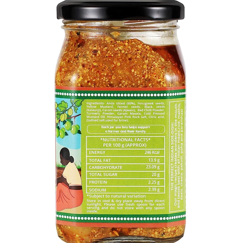 The Little Farm Co Amla Pickle - Distacart