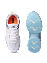Thumbnail for HRX by Hrithik Roshan Men Blue Textile Flyknit Running Shoes