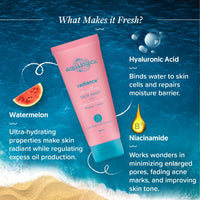 Thumbnail for Aqualogica Radiance+ Smoothie Face Wash - Distacart