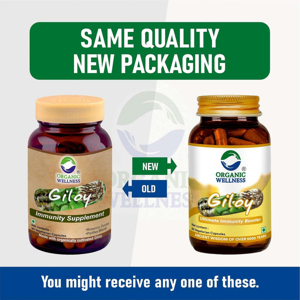 Organic Wellness Giloy Capsules - Distacart