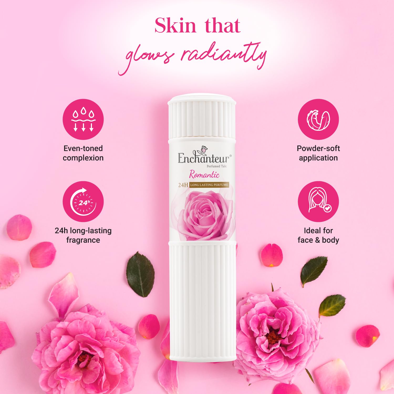 Enchanteur Romantic Perfumed Talc - Distacart