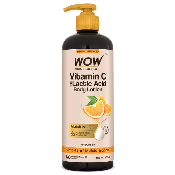 Wow Skin Science Vitamin C Body Lotion - Distacart