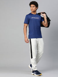 Thumbnail for Alcis Typography Printed Anti Static Slim Fit T-shirt - Distacart