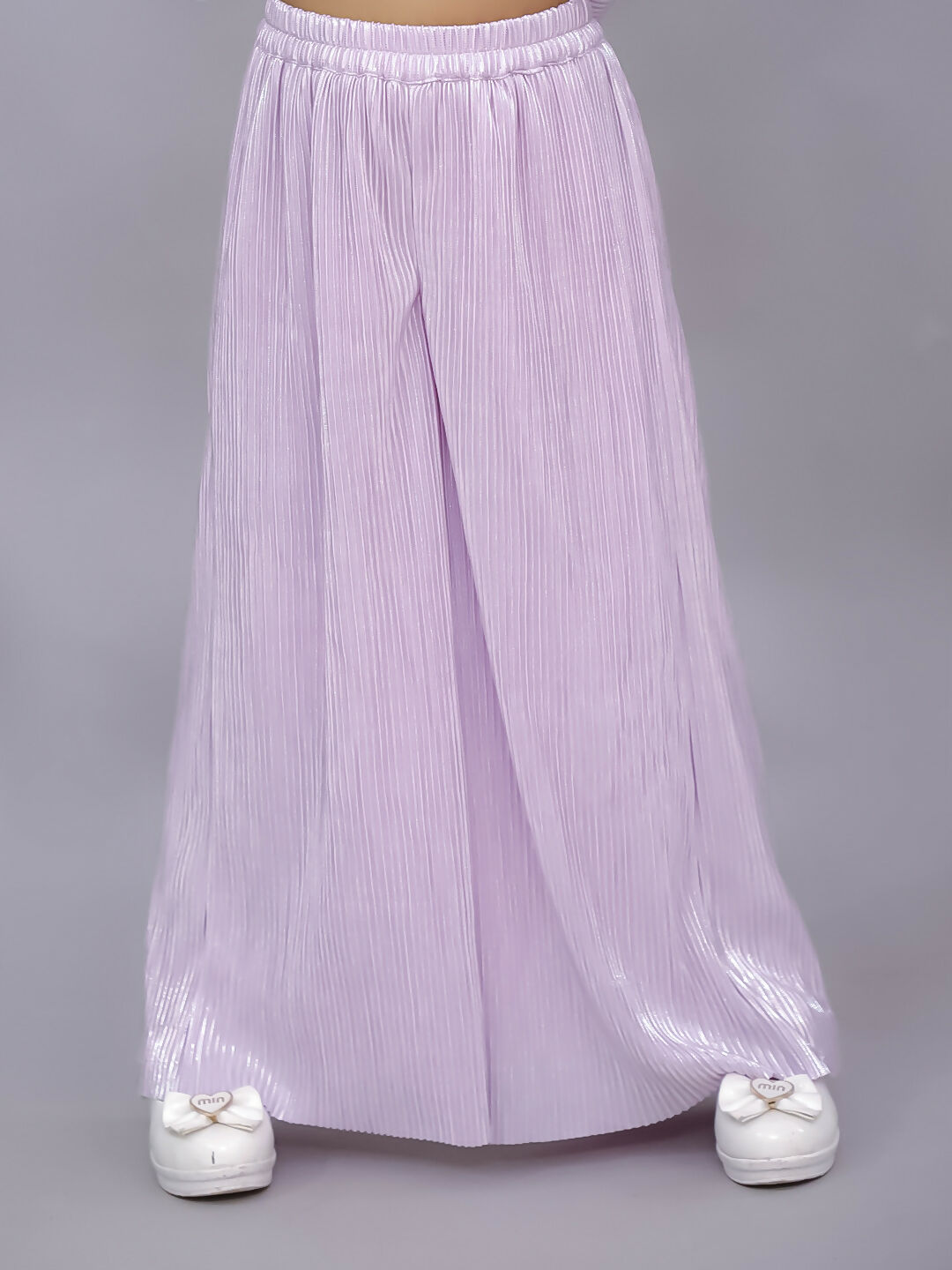 Lil Drama Glam Up Girls Pink Party Top and Pant Set