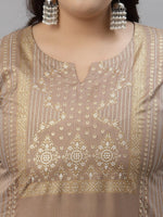 Thumbnail for Sztori Ethnic Motifs Printed Regular Kurta with Palazzos - Distacart