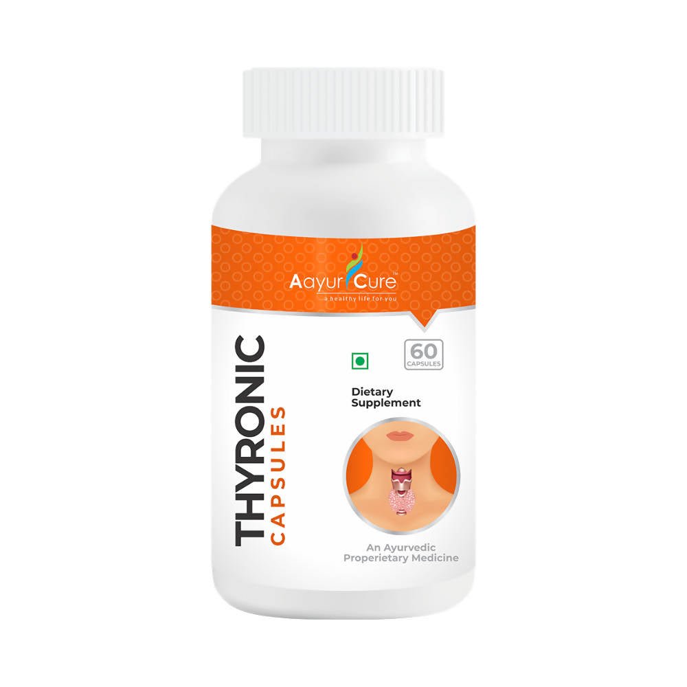 Aayur Cure Thyrocin Capsules - Distacart