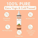 Thumbnail for Wishcare 100% Pure Cold Pressed Extra-Virgin Coconut Oil & Jamaican Black Castor Oil - Distacart