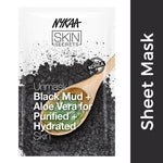 Thumbnail for Nykaa Skin Secrets Exotic Indulgence Black Mud + Aloe Vera Sheet Mask For Purified & Hydrated Skin - Distacart