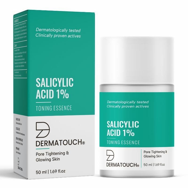 Dermatouch Salicylic Acid 1% Toning Essence For Glowing Skin & Pore Tightening