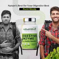 Thumbnail for Health Veda Organics Digestive Enzyme Capsules - Distacart