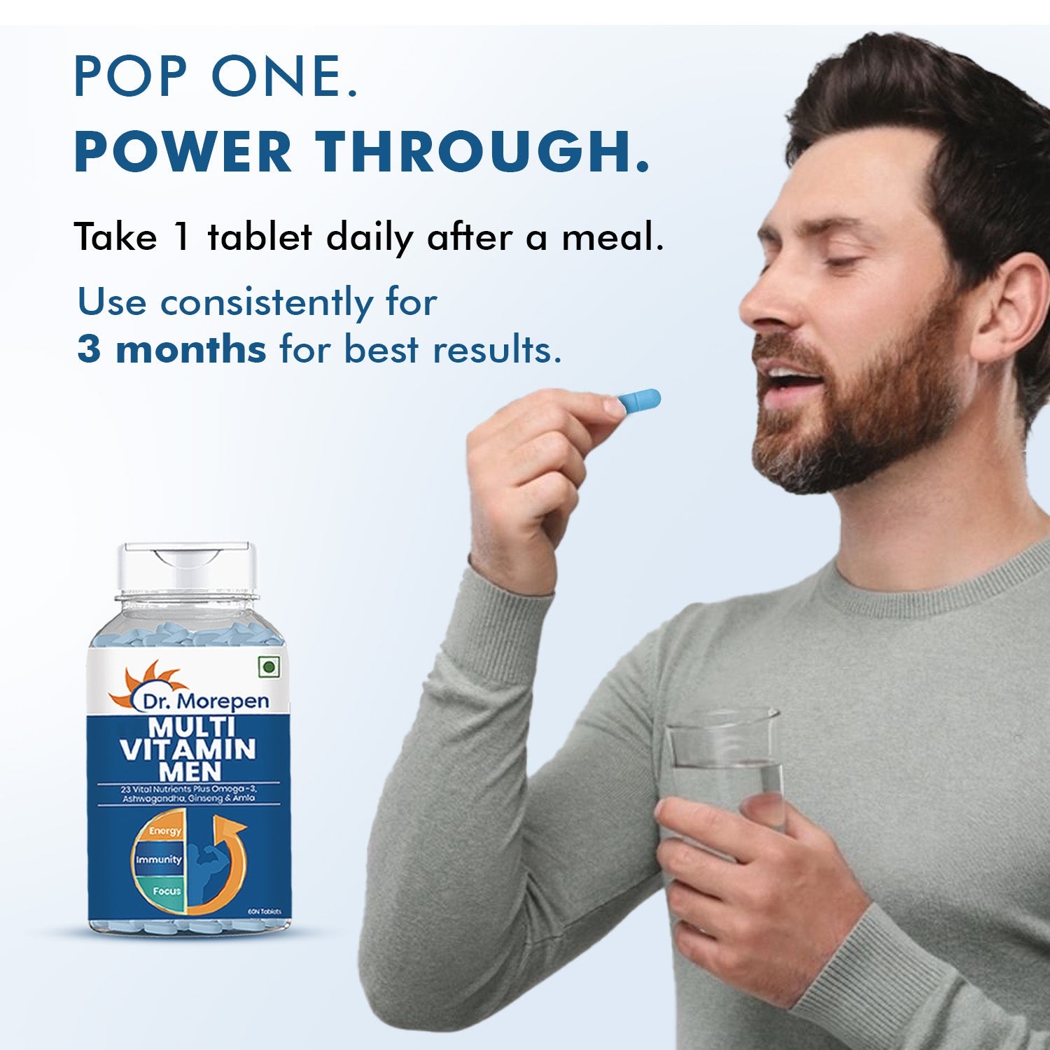 Dr. Morepen Multivitamin For Men Tablets