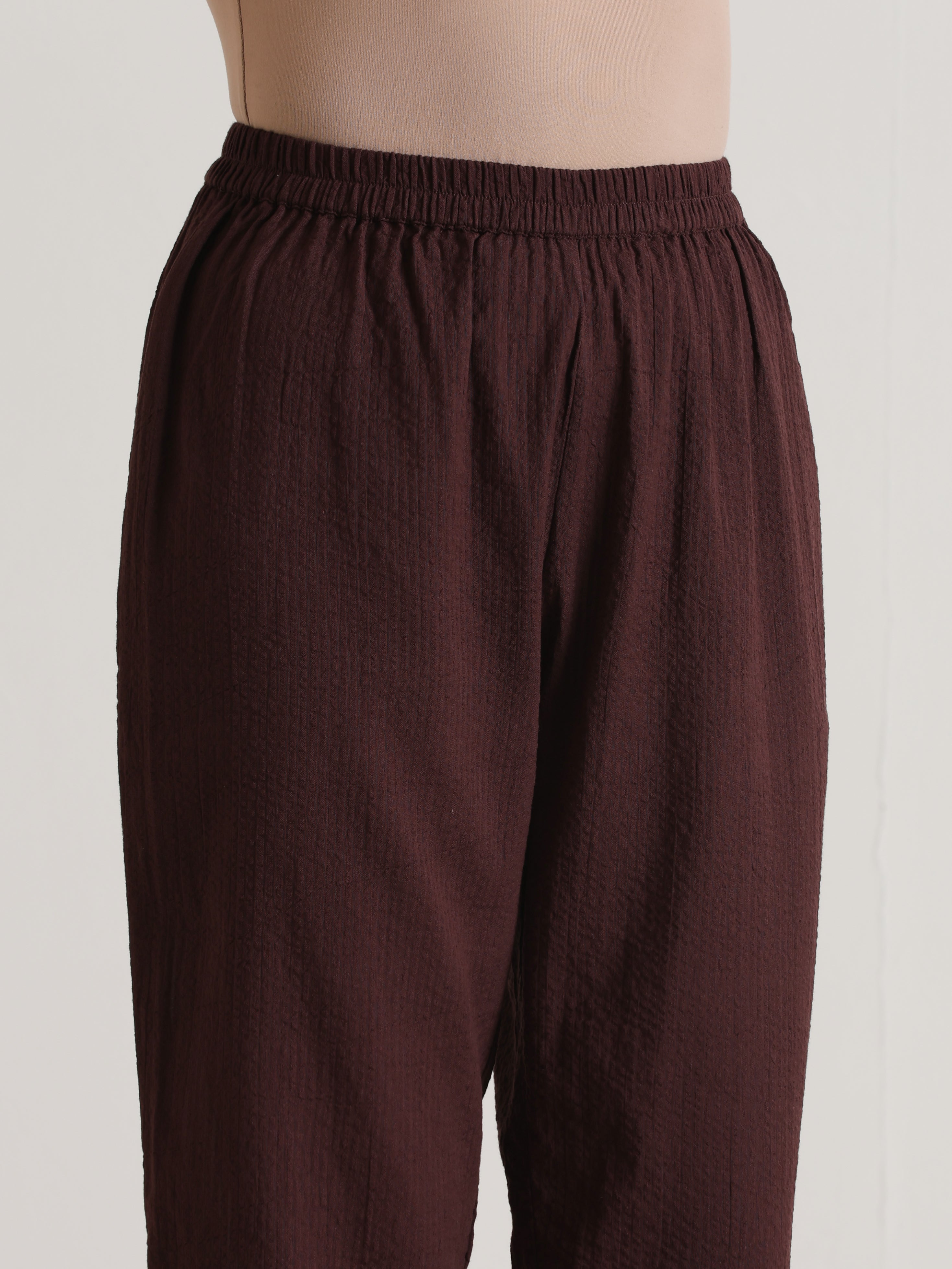 trueBrowns Cola Brown Relaxed Fit Co-Ord Set - Distacart