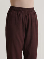 Thumbnail for trueBrowns Cola Brown Relaxed Fit Co-Ord Set - Distacart