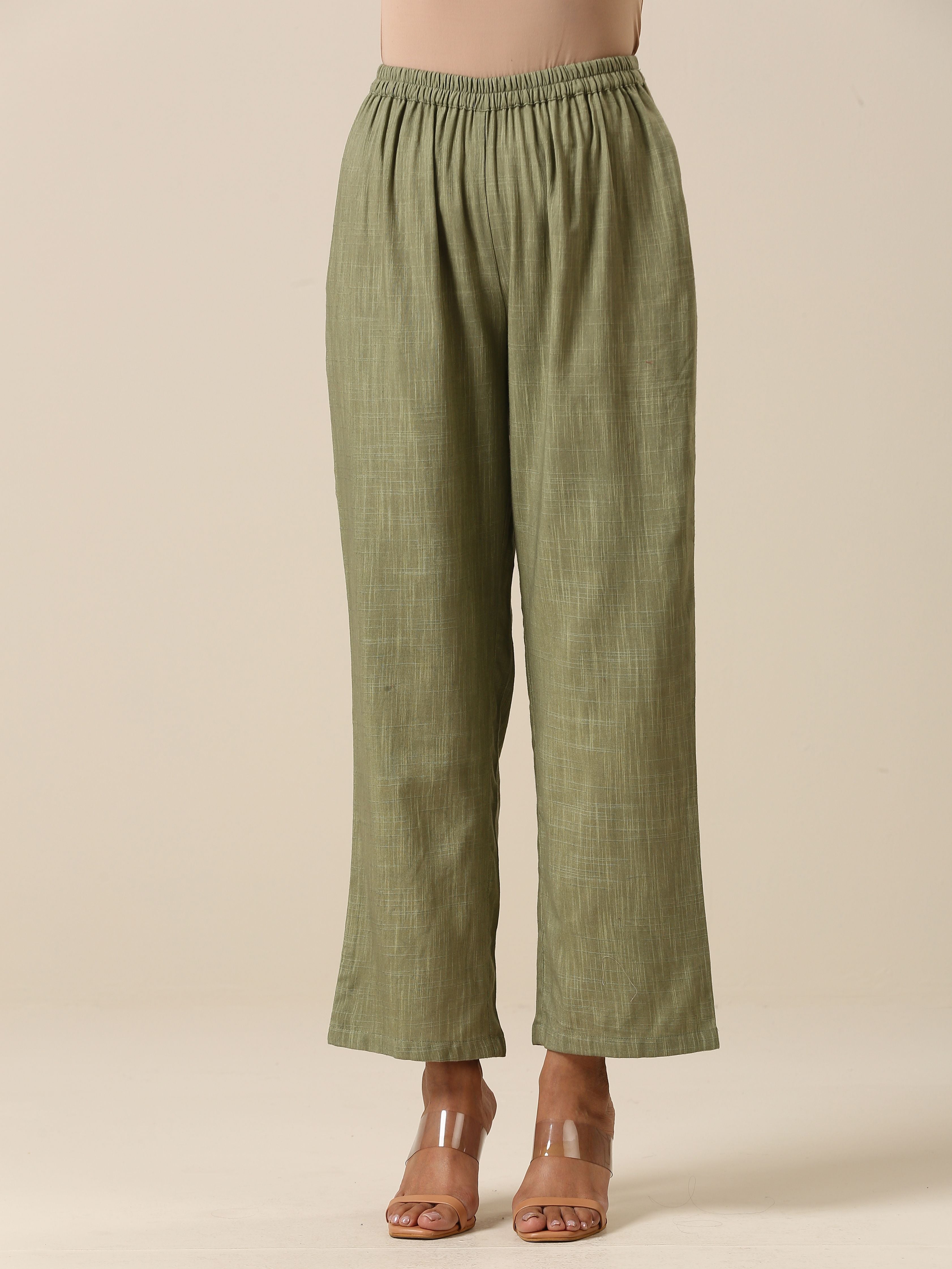 trueBrowns Sage Slub Textured Short Co-Ord Set - Distacart