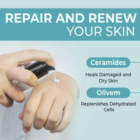 Thumbnail for Dermabay Hydrating Moisturizer Lotion With Niacinamide And Ceramides