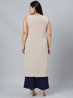 Thumbnail for Sztori Plus Size Ethnic Motifs Printed Kurta With Palazzos - Distacart