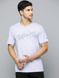 Thumbnail for Alcis Men Typography Printed Anti Static Sports T-shirt - Distacart