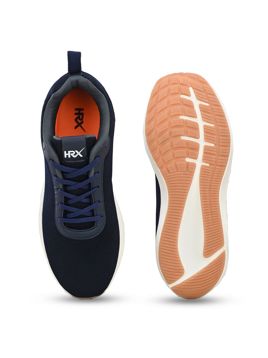 HRX by Hrithik Roshan Men Navy Blue Memory Foam Non-Marking Running Shoes