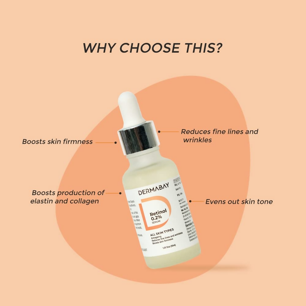 Dermabay Retinol 0.2% Face Serum