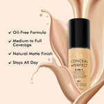 Thumbnail for Milani Conceal + Perfect 2-In-1 Foundation + Concealer - 02 Natural - Distacart
