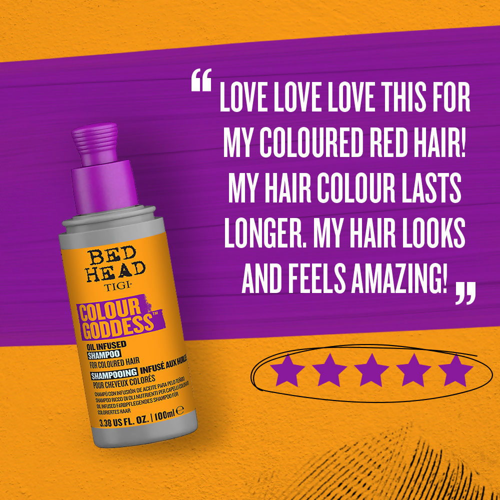 TIGI Bed Head Colour Goddess Oil Infused Shampoo For Coloured Hair