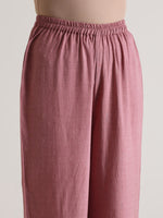 Thumbnail for trueBrowns Mauve Angrakha Kurta Set - Distacart