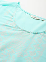 Thumbnail for Sztori Plus Size Ethnic Motifs Printed Kurta - Distacart