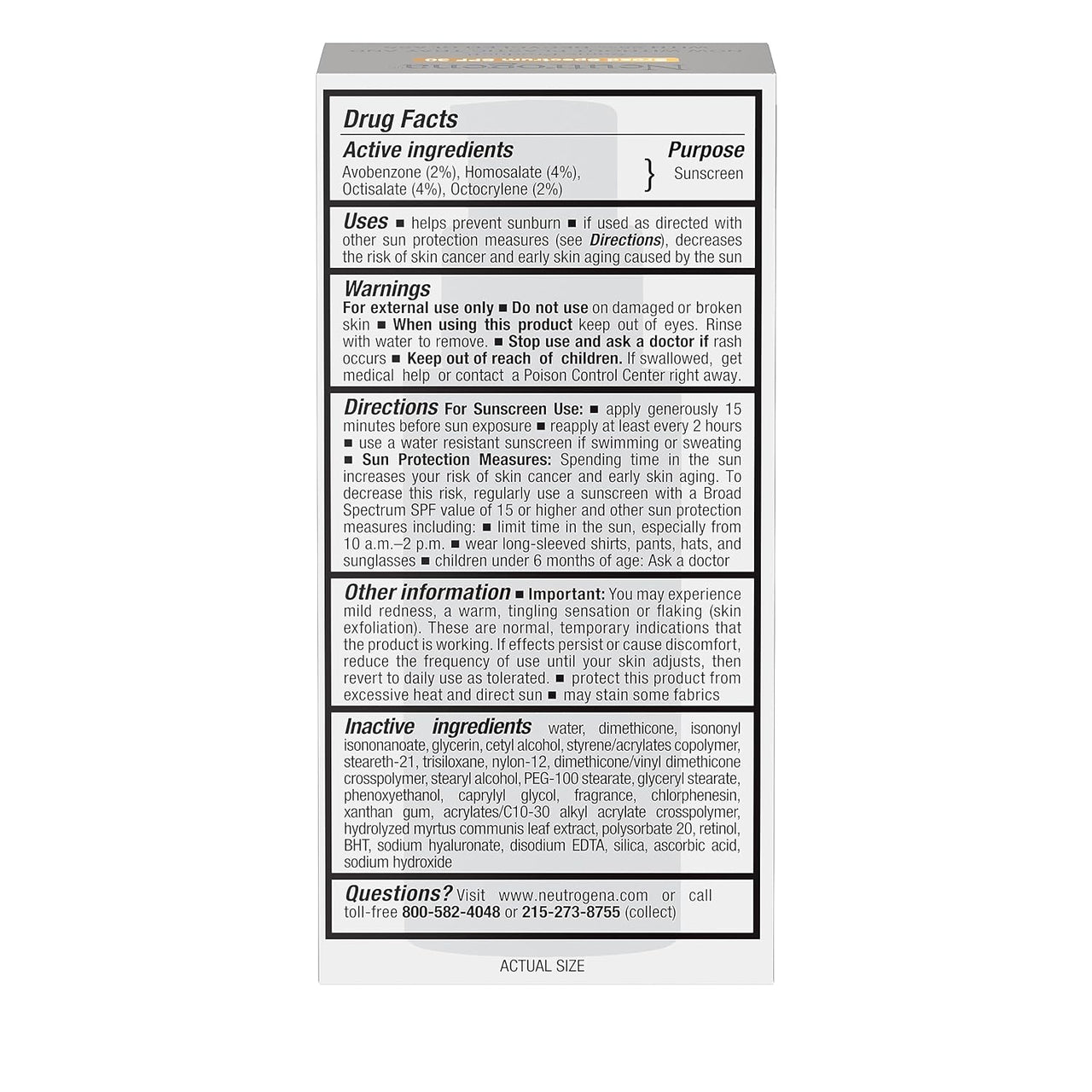 Neutrogena Rapid Wrinkle Repair Moisturizer SPF 30 - Distacart