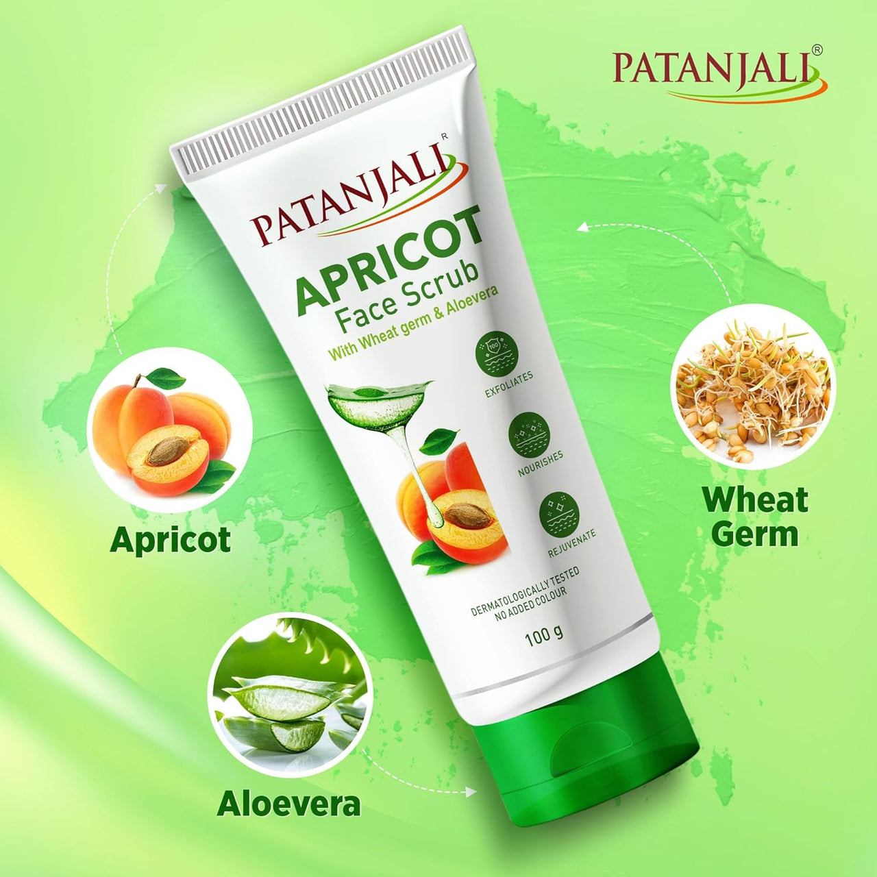Patanjali Apricot Face Scrub - Distacart