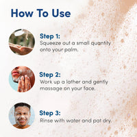 Thumbnail for Man Matters Clear 2% Salicylic Acid Face Wash for Men, Paraben & SLS Free - Distacart