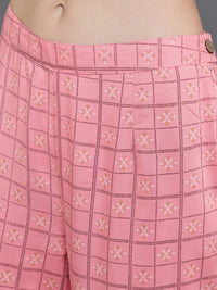 Thumbnail for Aks Ethnic Motifs Printed Straight Kurta with Palazzos & Dupatta - Distacart