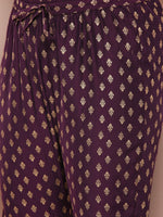 Thumbnail for Sztori Plus Size Ethnic Motifs Printed Kurta Set - Distacart