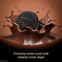 Thumbnail for Sunfeast Dark Fantasy Sandwich Creme Dark Crunch With Choco Creme - Distacart