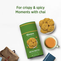 Thumbnail for Chaayos Methi Mathri Snacks - Distacart