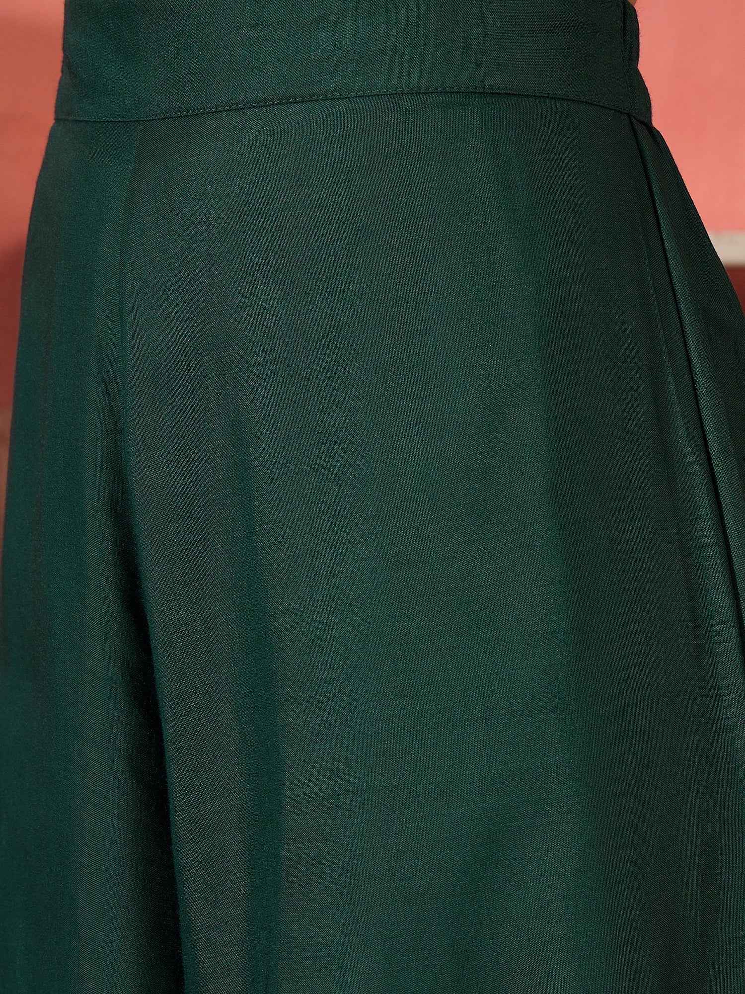 InWeave Green Strappy Kurta Set Green Patola Dupatta - Distacart