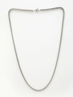 Thumbnail for NVR Men's Silver-Plated Stainless Steel Chain - Distacart