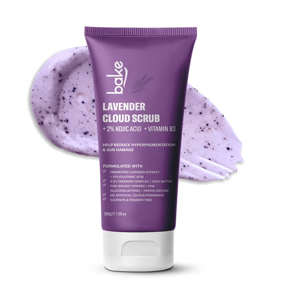 Bake 2% Kojic Acid Lavender Smoothie Body Scrub - Distacart