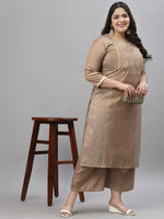 Thumbnail for Sztori Ethnic Motifs Printed Regular Kurta with Palazzos - Distacart