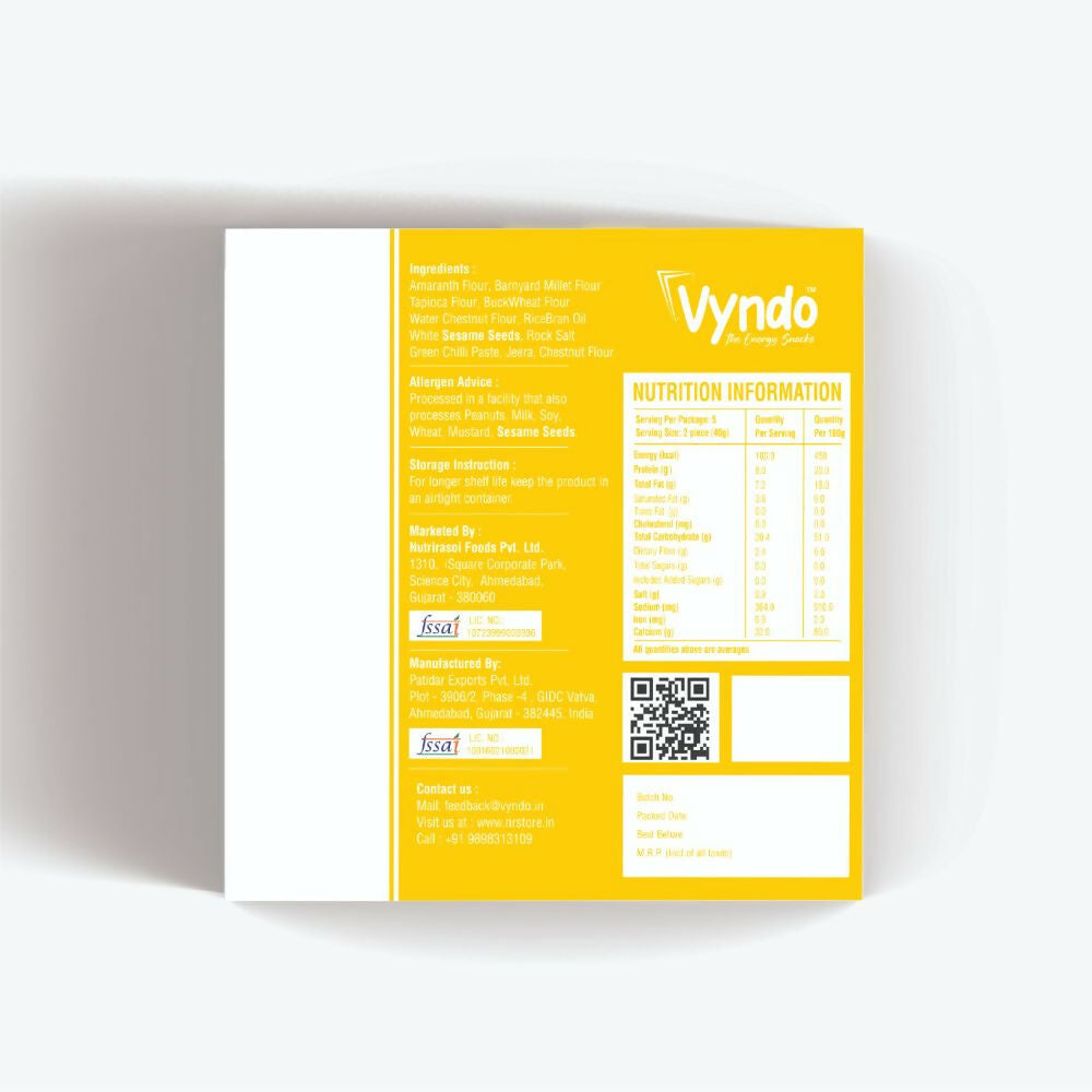 Vyndo Jeera Bhakhri - Distacart